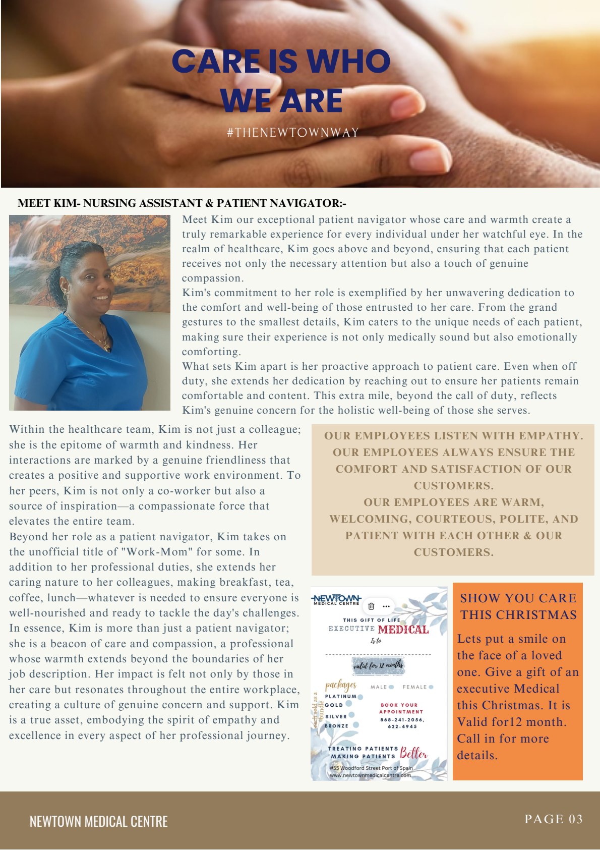 Newsletter page 2